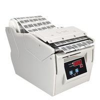 Décapant automatique FYJ-B130 d'étiquettes Longueur/vitesse réglables Séparateur de prix d'usine Décollage électrique Distributeur d'étiquettes de codes à barres