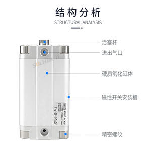 Pompe à piston en acier inoxydable ADVU Slim Cylinder, état d'occasion, pour modèles agricoles ADVU-12 16 20 25 32 40 50 63 80 100 A-P-A - Product Image 4