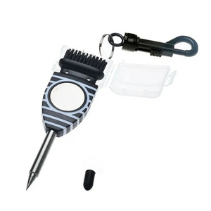 Herramienta 3 en 1 para Limpiar Palos de Golf, Fácil de Limpiar y Transportar, Cepillo para Ranuras de Palos de Golf - Product Image 2