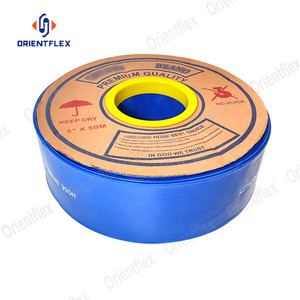 50mm Irrigation 2 "<span class=keywords><strong>6</strong></span> pouces 2 1/4" 125mm Pvc Eau Layflat Tuyau 3 pouces pour Irrigation goutte à goutte 200mm 3 pouces - Product Image 6