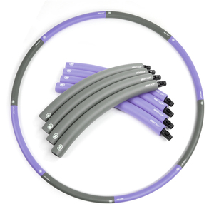 2025 <span class=keywords><strong>Fitness</strong></span> Hula Hoops Logotipo personalizado Desmontable <span class=keywords><strong>Fitness</strong></span> Cintura delgada Anillo Hula Hoops Ajuste abdominal Mejora el peso Conjunto - Product Image 4