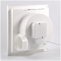 110V 50Hz Fumoir En Plastique Corps Monté Au Plafond Aspiration Ventilateur De Ventilation Toilette Extracteur D'air Ventilateur D'échappement Pour La Cuisine