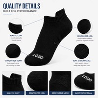 Chaussettes personnalisées Zenflex OEM de haute qualité, chaussettes basses, chaussettes de sport avec logo pour la course à pied, l'entraînement, la remise en forme, la vie en plein air