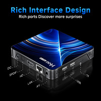 Boîtier TV Android HS86 PRO 16 Amlogic S905Y5 avec 2 Go de RAM et 16 Go de ROM, double Wi-Fi, prise en charge OEM/ODM, décodeur intelligent d'usine