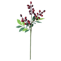 AL-5875 Kerst Fabriek Schuim Bessen Olijfvruchten Kunstfruit Bessen Voor Nordic Huisdecoratie