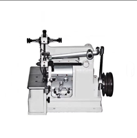 Machine à coudre surjeteuse industrielle professionnelle à plat, point coquille, 7-9 mm, pour dentelle, neuve