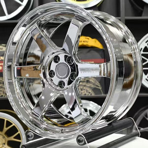 Rines Personalizados Chrome 5x120 5x114.3 5x112 Volk Racing Te37 de Aleación Forjada para Supra <span class=keywords><strong>MX5</strong></span> BMW M2 M3 M4 M5 E46 E92 - Product Image 3