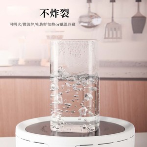 Square glass <b>storage</b> <b>jar</b>, airtight container, <b>kitchen</b> and household grain <b>storage</b> bottle, high borosilicate glass tea canister - Product Image 5
