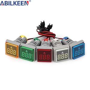 Factory Direct AD101-22AMS <strong>Digital</strong> <strong>Panel</strong> <strong>Meter</strong> Ammeter Current <strong>Meter</strong> 100A LED Indicator pilot Light <strong>Digital</strong> Measuring Instrument - Product Image 1