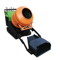 Chine nouvelle marque bétonnières ciment mortier de ciment réservoir de mélange Mini dumper chenillé