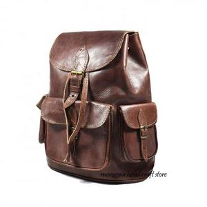 Mochila de cuero para mujer, regalo personalizado, Vintage - Product Image 2