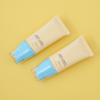 Tube cosmétique en plastique souple pour crème solaire, emballage vide, tube en plastique pour crème pour la peau, lotion, fabricant de tubes PE avec pompe à vide