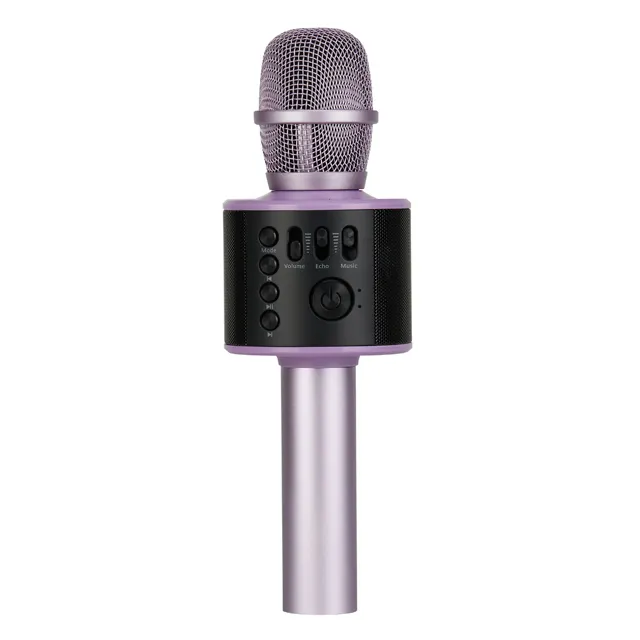 New Style Customize LOGO Kids Adults Gift Wireless Handheld Speaker Karaoke Microphone With Logo
