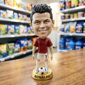 Figura Coleccionable de Cristiano Ronaldo, Juguete Decorativo de Plástico para Aficionados al Fútbol, Regalo para Adultos - Product Image 4
