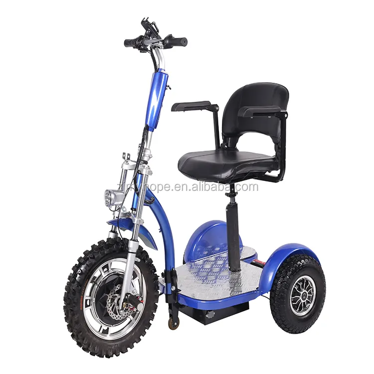 Kép phía sau ổ đĩa động cơ 1000w48v Zappy ba bánh xe scooter điện YXEB-712