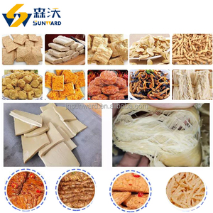 Thương mại kết cấu đậu nành khối làm cho máy dòng thiết bị Nam Phi tvp đùn nhà sản xuất - Product Image 3