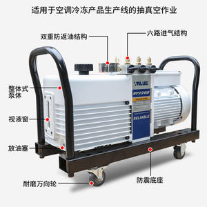 Bomba de Vacío Feiyue VP2120 VP2200, Motor Trifásico, Cuerpo de Aleación de Aluminio, Equipo de Refrigeración de Baja Presión - Product Image 4