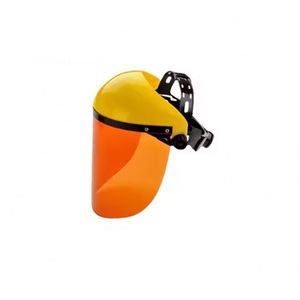 Vente directe d'usine, visière de sécurité intégrale montée sur la tête, visière transparente en polycarbonate, anti-éclaboussures, anti-impact, casque réglable - Product Image 1