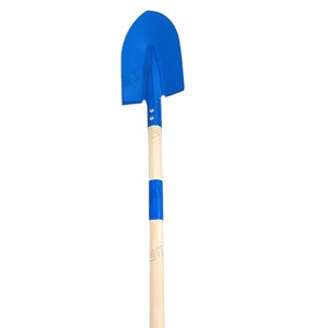 Children's Detachable Pointed Shovel 69cm Blue Wooden Handle Digging Tool For Sand Play 2-4 Years Unisex - Product Image 4
