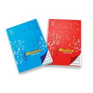 PIGNA - CUADERNO MÚSICO MAXI, 16 HOJAS A4, SURTIDO DE ENCUADERNACIONES - Product Image 1