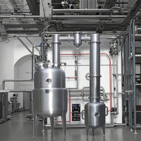Évaporateur de jus ZN faisant la machine Distillation sous vide à vapeur haute productivité nouveau type équipement de distillation