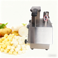 Machine à découper les légumes électrique à bas prix, trancheuse, hachoir, machine à couper la noix de coco, machine à découper les chips de manioc, machine à découper les légumes en dés