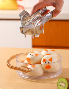 Vente en gros Syh318 Coupe-légumes multifonctionnel en aluminium pour oranges, citrons, tomates, fruits et oignons - Product Image 4