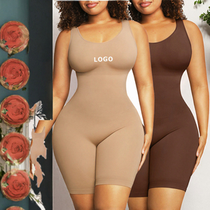 Body modellante senza cuciture da donna, a vita alta, contenitivo, push-up, taglie forti - Product Image 4