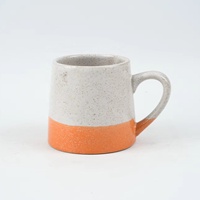 Mug à café en céramique au design nordique, tasse à thé mouchetée avec poignée pour la maison et les boutiques de cadeaux