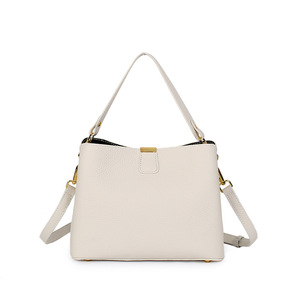 Sac seau Ando en cuir de vache véritable pour femme, sac à bandoulière vintage - Product Image 5