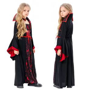 HP New Arrival Black Witch Halloween Party Kids Princess <b>Dress</b> Girls Perform <b>Dance</b> <b>Dresses</b> Cosplay Costume - Product Image 2