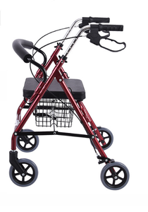 BQ3001A High Quality Outdoor Walker Foldable Aluminum Lightweight Walker <strong>Rollator</strong> for Disabled with Seat - Product Image 5