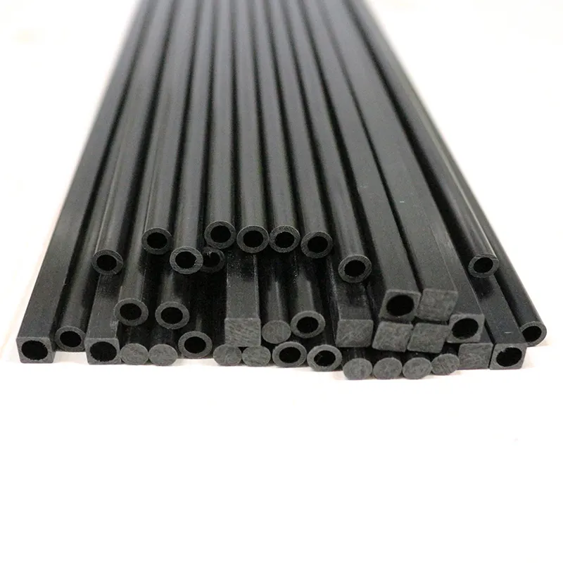 Heat Resistant Carbon Composite Pultruded Carbon Fiber Tube Carbon Fiber Pipes For Windmill Supporter