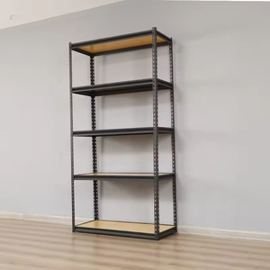 Rak penyimpanan dapur dan rumah tangga, 5 tingkat baut dengan laminasi kayu atau baja - Product Image 3