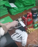 Machine à coller les sacs en papier, machine à fabriquer des sacs en papier, machine à coller les poignées