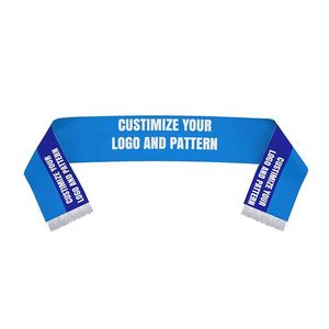 Bufandas Promocionales para Fanáticos de las Elecciones, Impresión de 180x13cm, Bufanda de Poliéster Personalizada para Campañas Políticas y Eventos Deportivos - Product Image 4