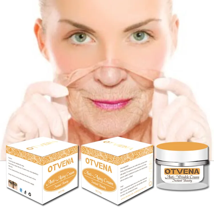 dropshipping korean logo organic men face instant anti wrinkle anti aging cream
