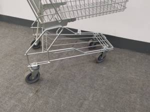 Carritos de Compra Dika para Comercios Minoristas, Carrito de Compra de Metal de 4 Ruedas para Supermercado - Product Image 3
