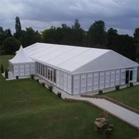Tente de réception en aluminium avec couverture en PVC pour mariages, événements, expositions, églises, festivals, traiteurs, cérémonies de mariage