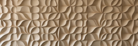 Panel Dinding MDF 3D Bergelombang Modern untuk Dekorasi Interior, Pelapis Dinding Fleksibel Berbentuk Gelombang untuk Hotel