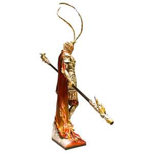 Large <b>Sculpture</b> Crafts Decor for Living Room or Decoration for Hotel Lobby Enamel Supermonkey <b>Resin</b> Figure Statue - Product Image 3