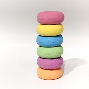 POPOTIME Venta al por mayor Cute Kid Colorful Donut Bath Bombes Macaron Compra a granel Bath Fizzies y Velas - Product Image 6