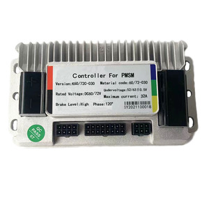 ตัวควบคุมมอเตอร์ไซค์แบบไร้แปรงถ่าน 60V72V800W1000W1200W โมดูลสกู๊ตเตอร์ ตัวควบคุมมอเตอร์ฮับคลื่นไซน์ YH12-60-72-WL แบบไร้แปรงถ่าน - Product Image 4