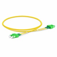 Cordon de raccordement fibre optique duplex monomode 0,9 mm 2,0 mm 3,0 mm SC/FC/LC/ST-APC/UPC