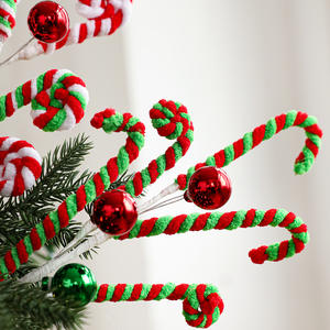 Nuevas Decoraciones <span class=keywords><strong>de</strong></span> Adornos <span class=keywords><strong>de</strong></span> Caramelo <span class=keywords><strong>de</strong></span> Espuma, Muñeco <span class=keywords><strong>de</strong></span> Jengibre y Piruleta para Árbol <span class=keywords><strong>de</strong></span> <span class=keywords><strong>Navidad</strong></span> y Arreglos Festivos - Product Image 3