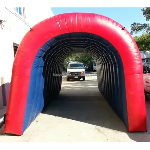 Tùy chỉnh trò chơi bóng đá Inflatable đường hầm lều cho thuê trò chơi lối vào hoạt động Inflatable đường hầm