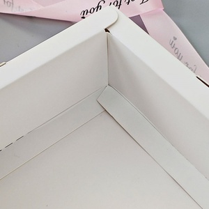 Sunshine Customized Pyramid-Shaped White Cardboard Four-Layer <b>Party</b> Packaging <b>Boxes</b> - Product Image 5