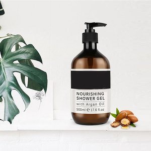 Natural aceite de argán orgánico obras de Baño y Cuerpo Gel de ducha OEM líquido de baño jabón compro jabón lavado de cuerpo - Product Image 4