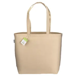 Borsa shopper in cotone biologico, merchandising sostenibile - Product Image 3