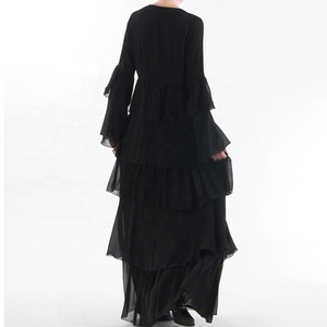 Áo Khoác MANNI UAE ABAYA DUBAI KAFTAN, Áo CARDIGAN KIMONO Thanh Lịch Xếp Li Trang Phục Hồi Giáo - Product Image 3